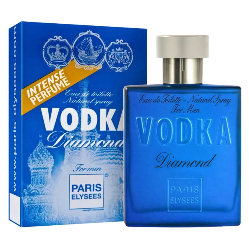 Perfume Vodka Diamond Paris Elysees Masculino 100 ml