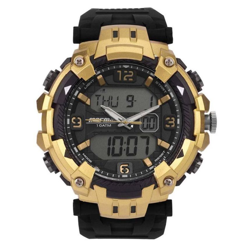 Relógio Masculino Digital Preto / Dourado MOID0960/8D - Mormaii