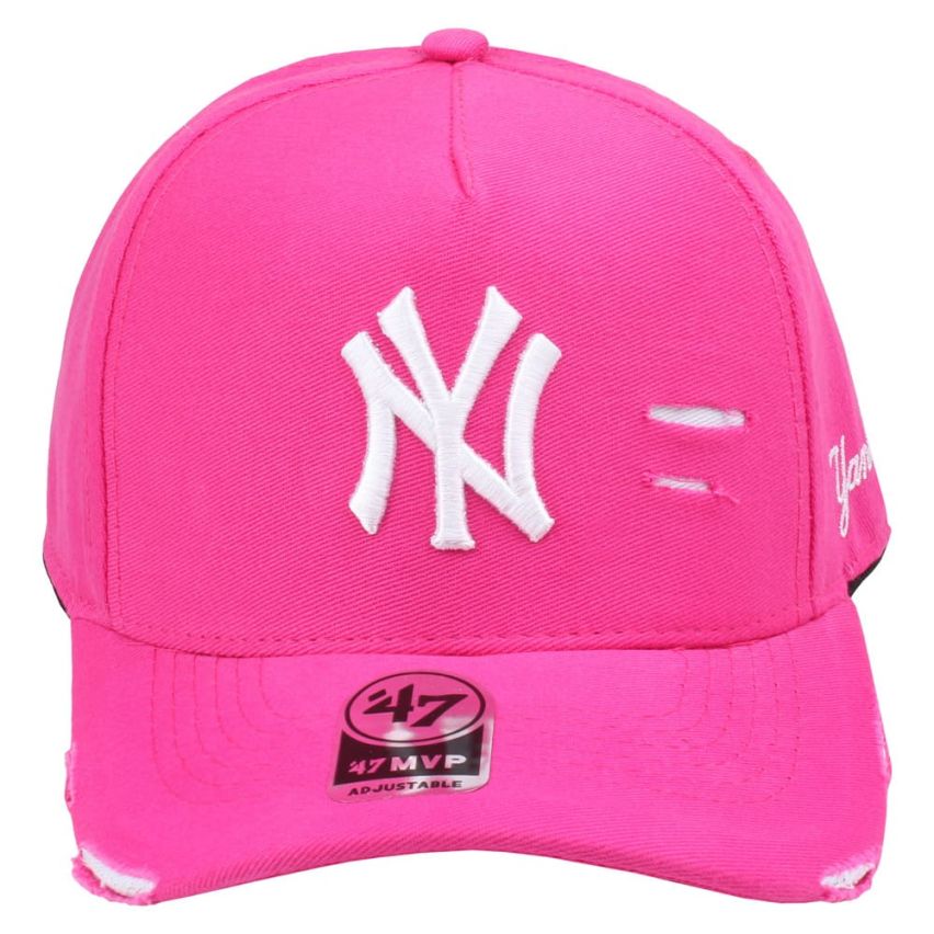 Boné Aba Curva New York Básico Pink